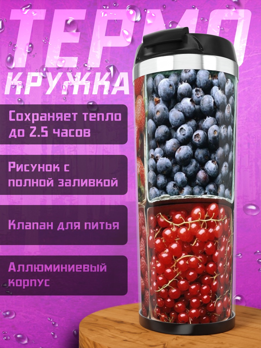 Термокружка Ягодный микс