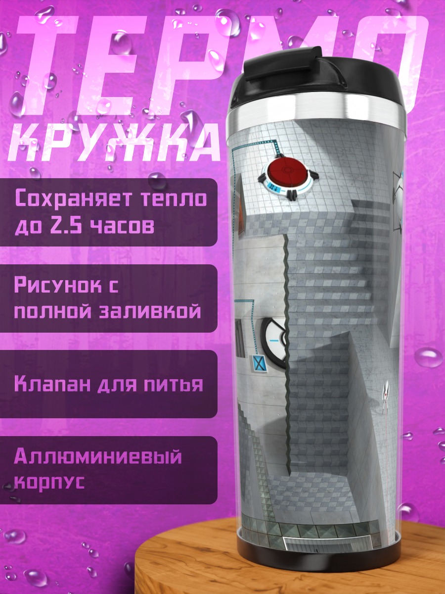 Термокружка Футуристическая архитектура