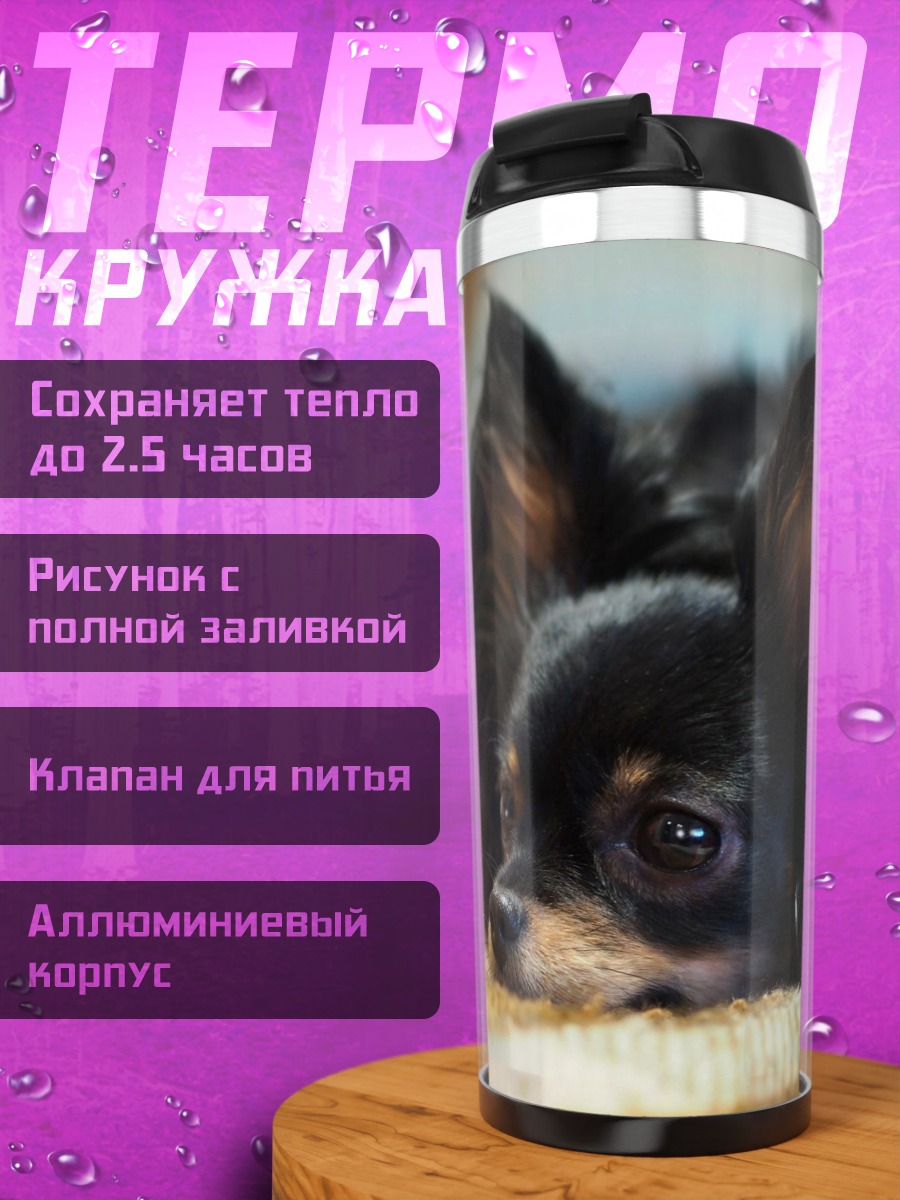 Термокружка Чихуахуа на диване