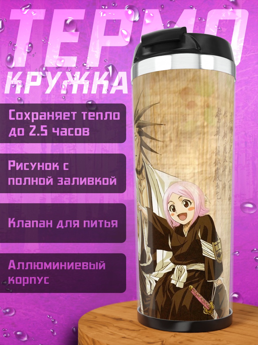 Термокружка Блич персонажи