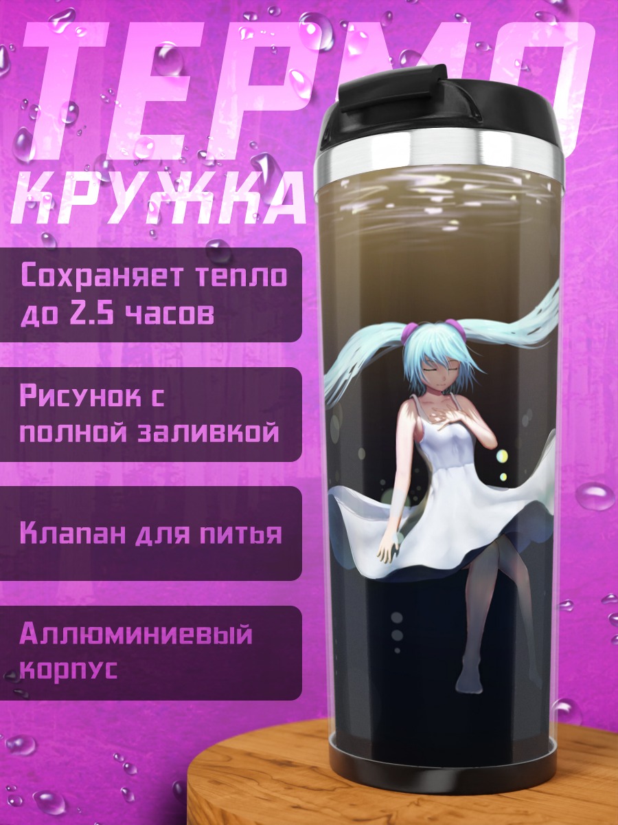 Термокружка Аква мику