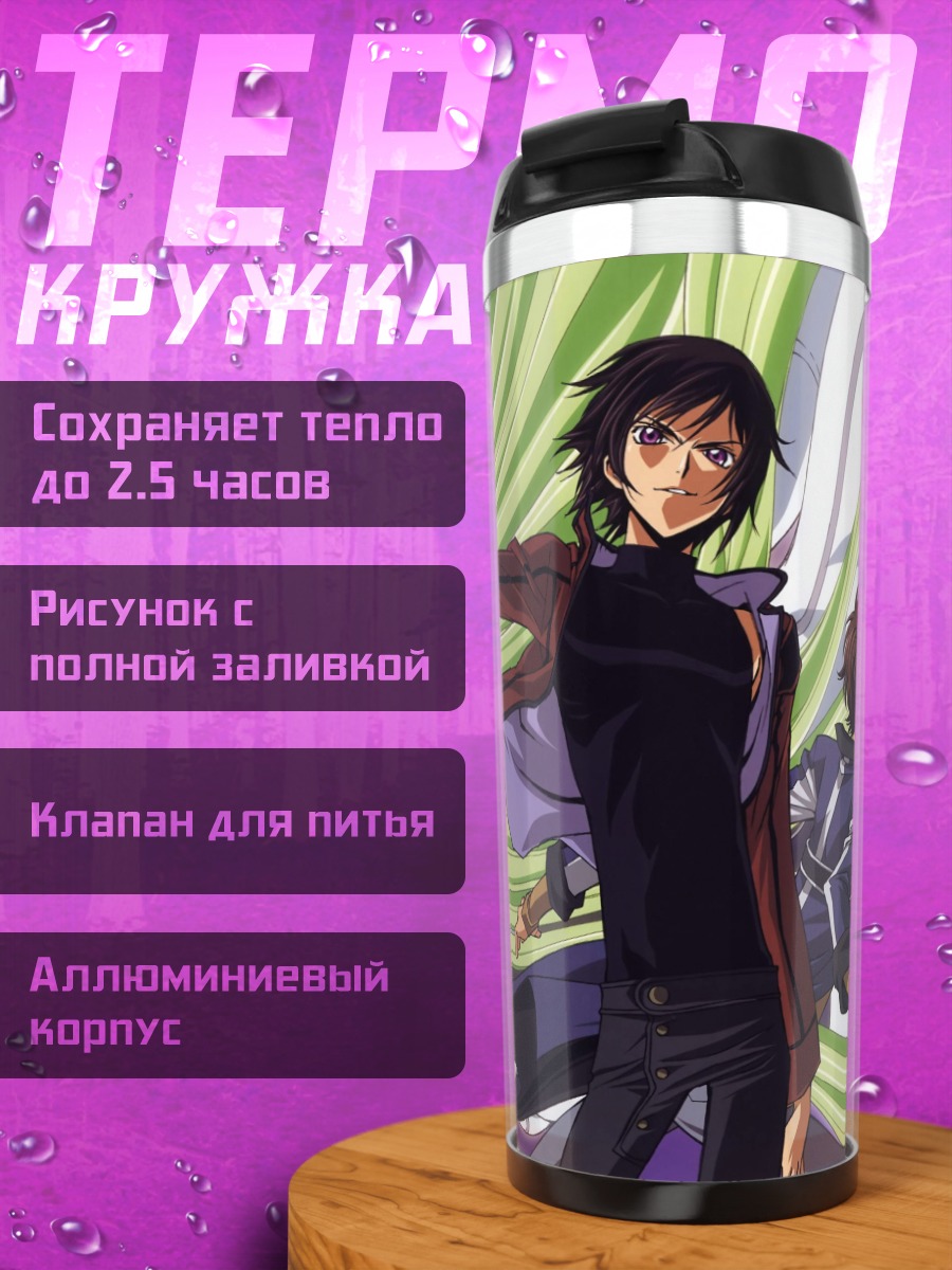 Термокружка персонажи аниме