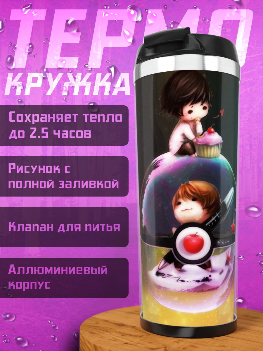 Термокружка шар с парами