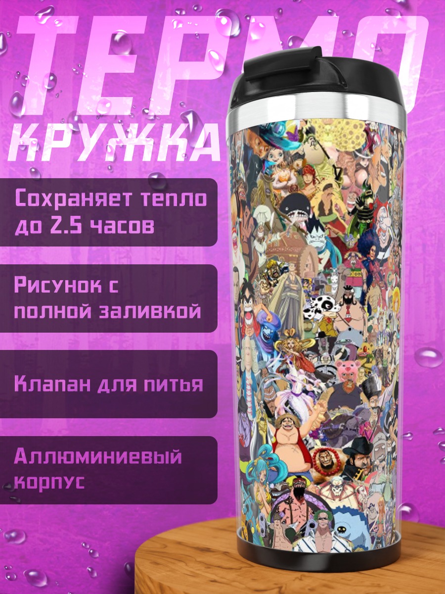 Термокружка Коллаж аниме