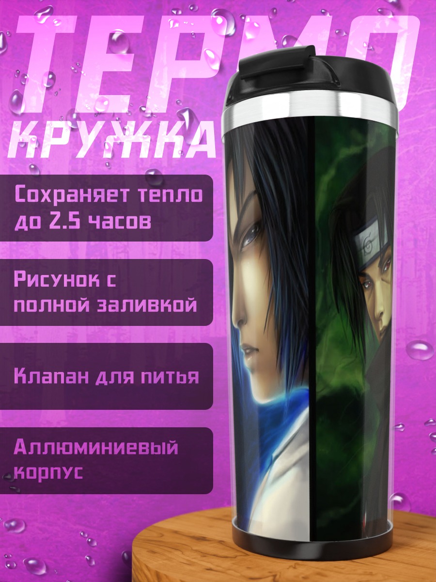 Термокружка Герои Наруто