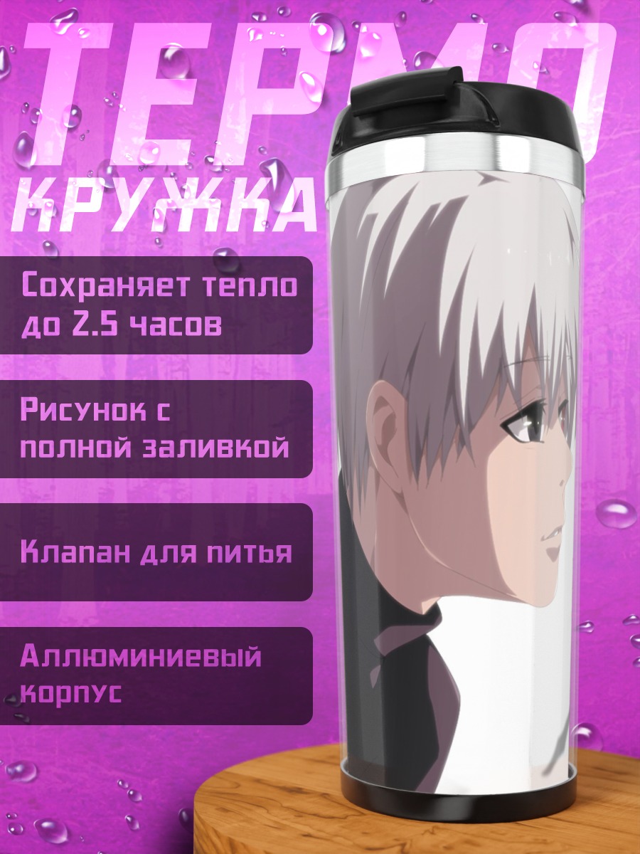 Термокружка Аниме персонажи профиль