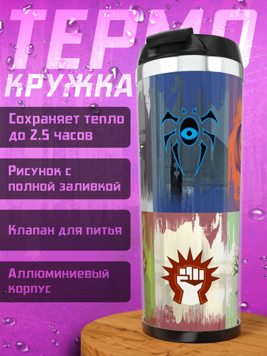Термокружка символы стихий