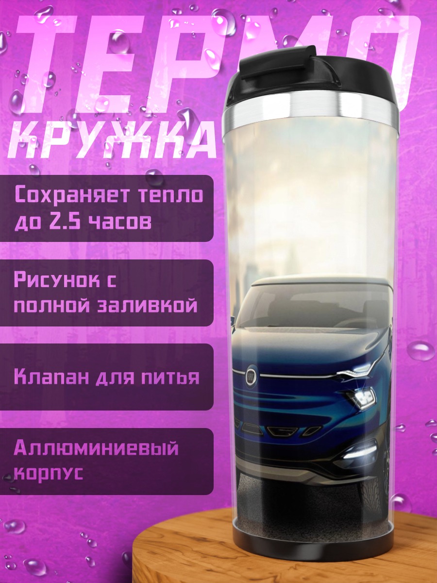 Термокружка Концепткар Fiat