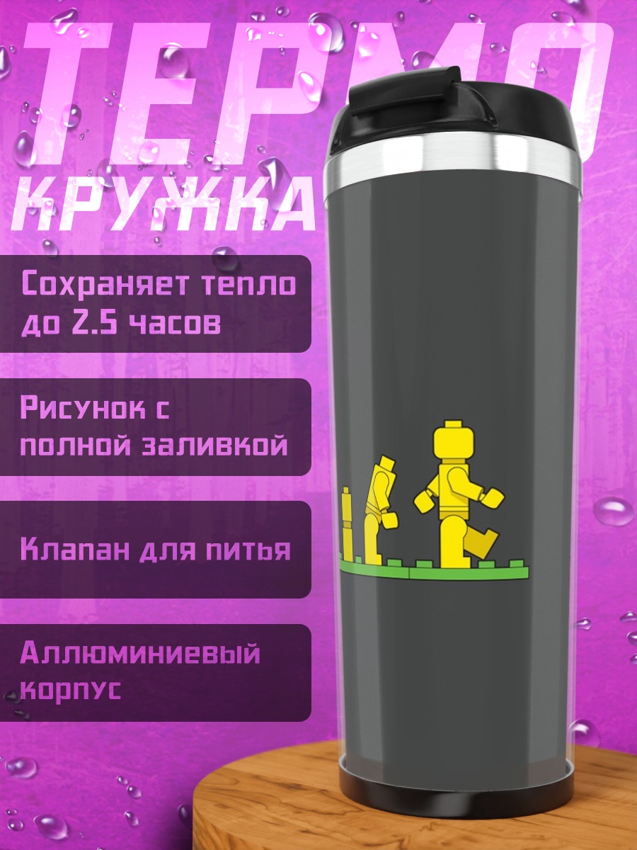 Термокружка эволюция человечка