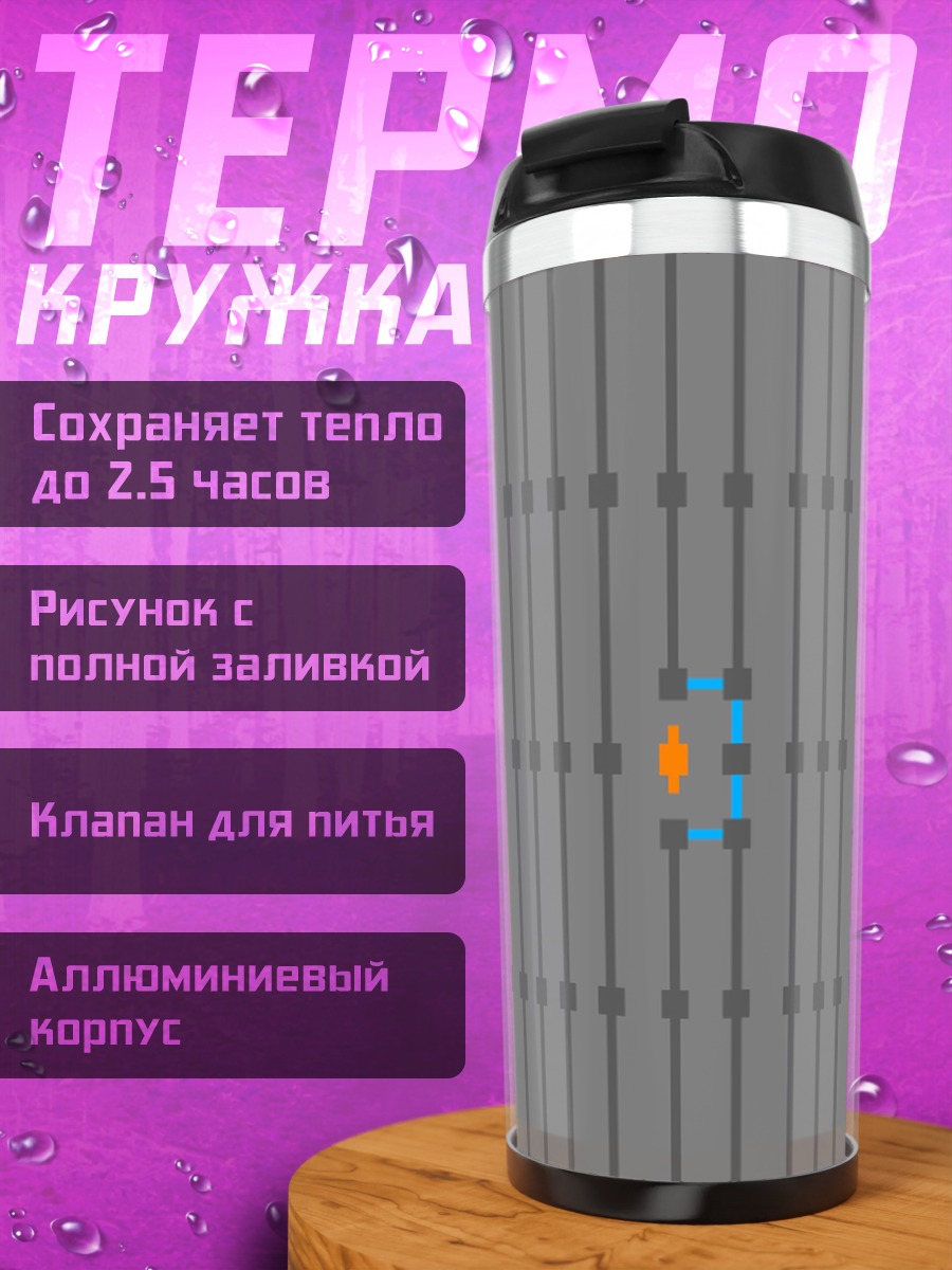 Термокружка Абстрактный узор