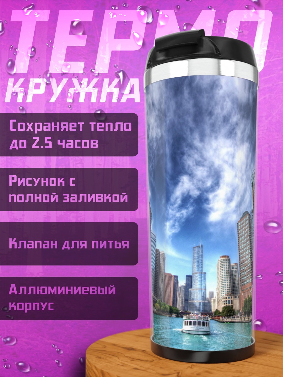 Термокружка Битва драконов