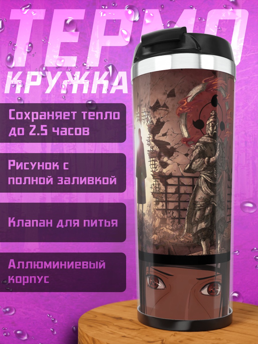 Термокружка Персонажи Наруто