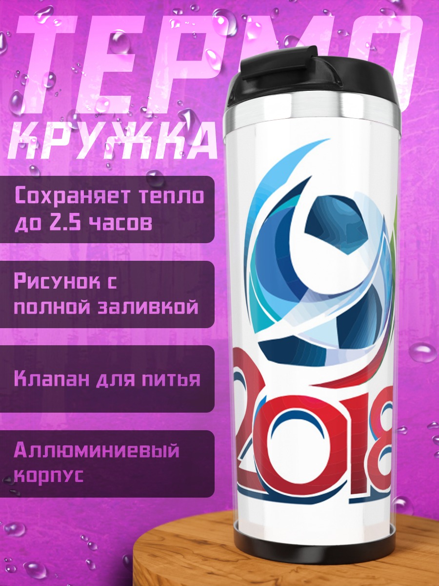 Термокружка футбол 2018