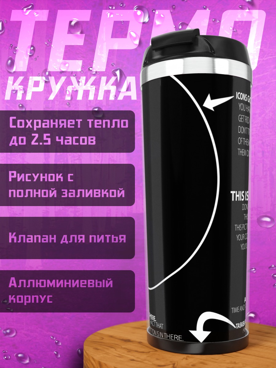 Термокружка Инструкция по рабочему столу