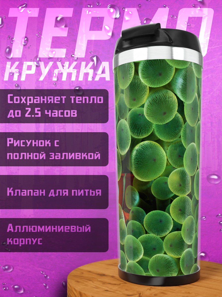 Термокружка Рыба клоун в анемонах