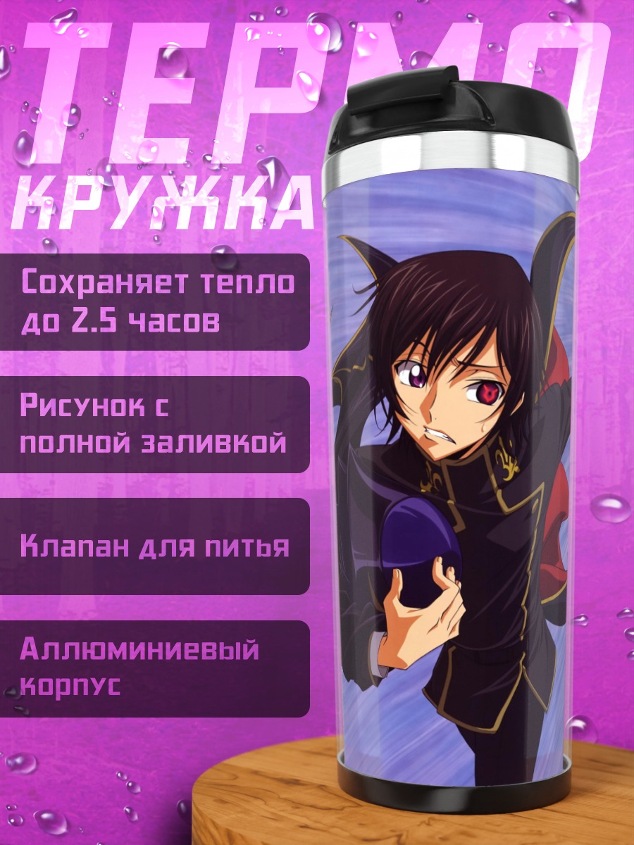 Термокружка Аниме команда