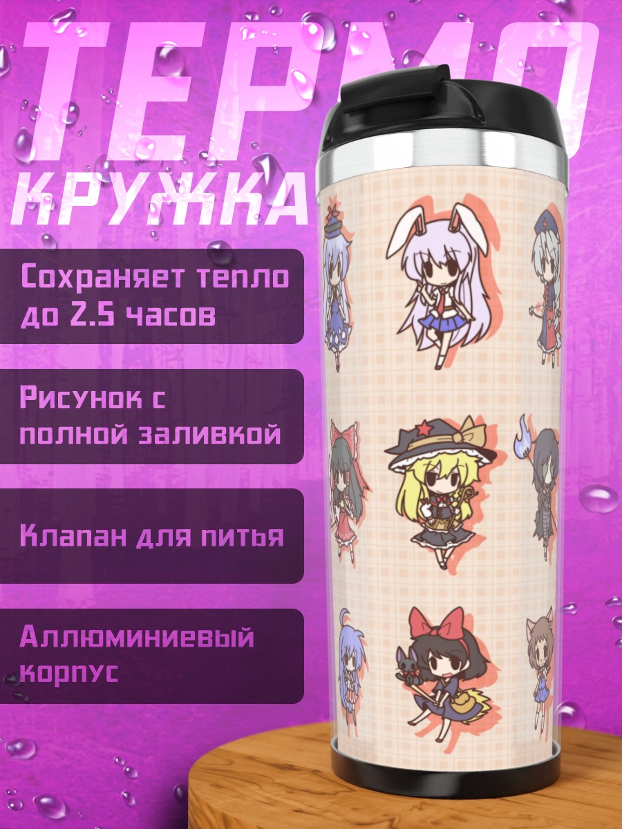 Термокружка Коллекция аниме персонажей