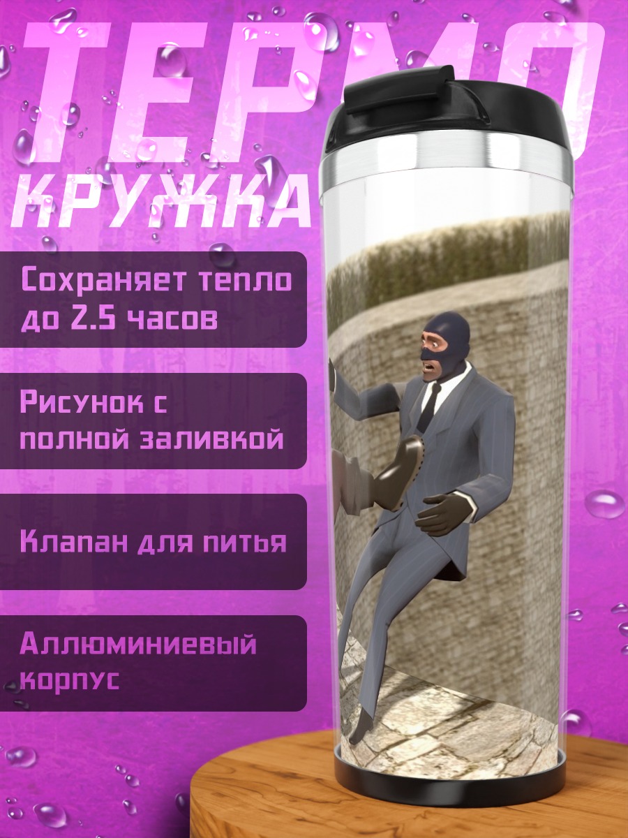 Термокружка драка персонажей игры