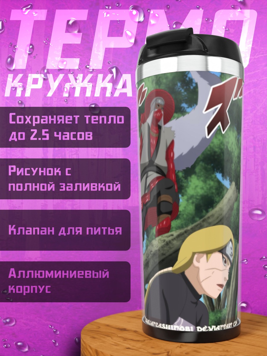 Термокружка Наруто персонажи