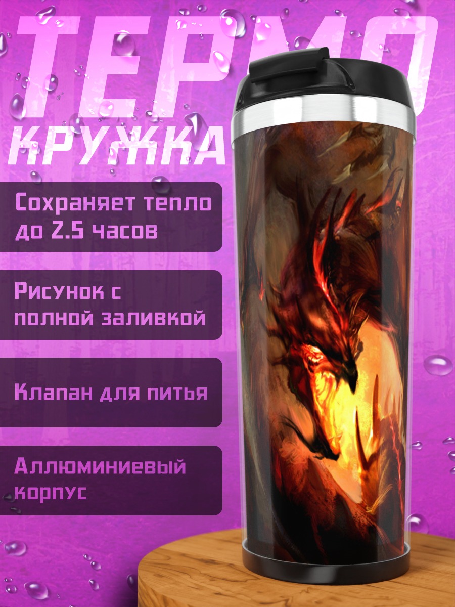 Термокружка Битва драконов