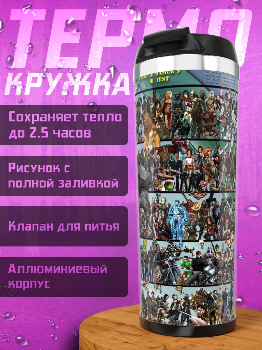 Термокружка коллекция персонажей