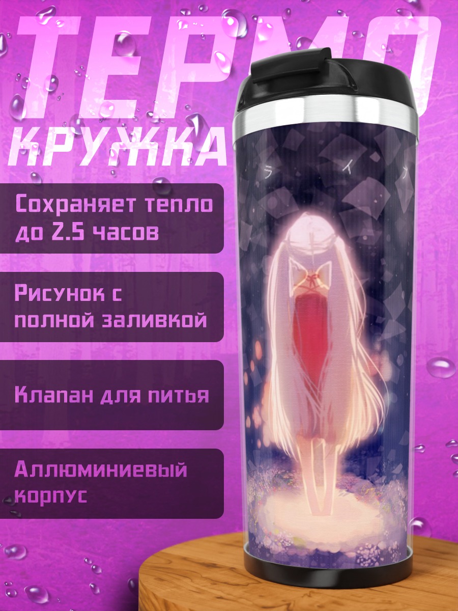 Термокружка Светящаяся фигура космос
