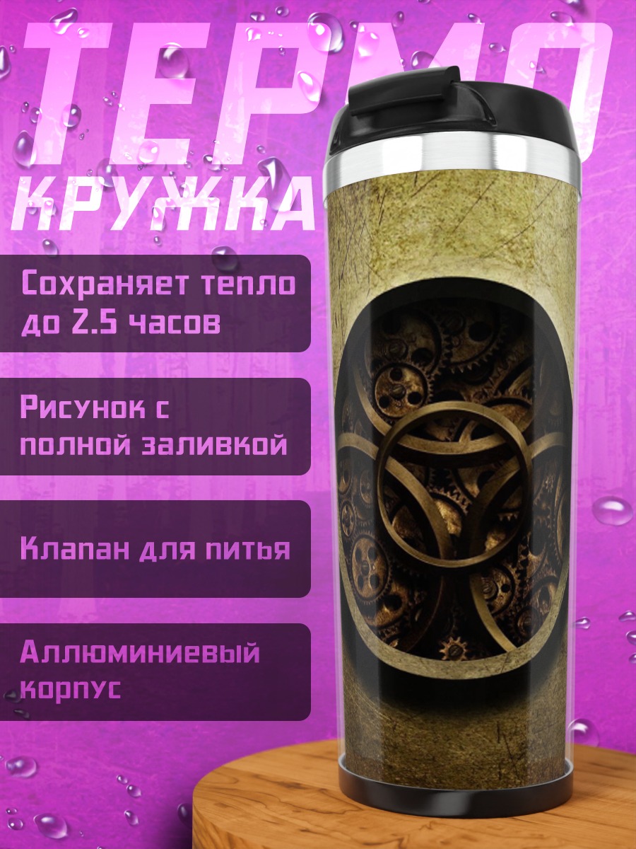 Термокружка Механизм времени