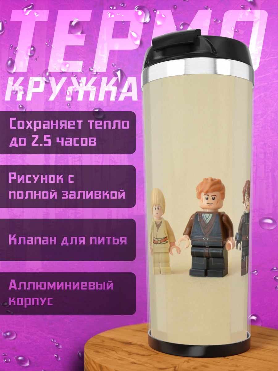 Термокружка Лего персонажи