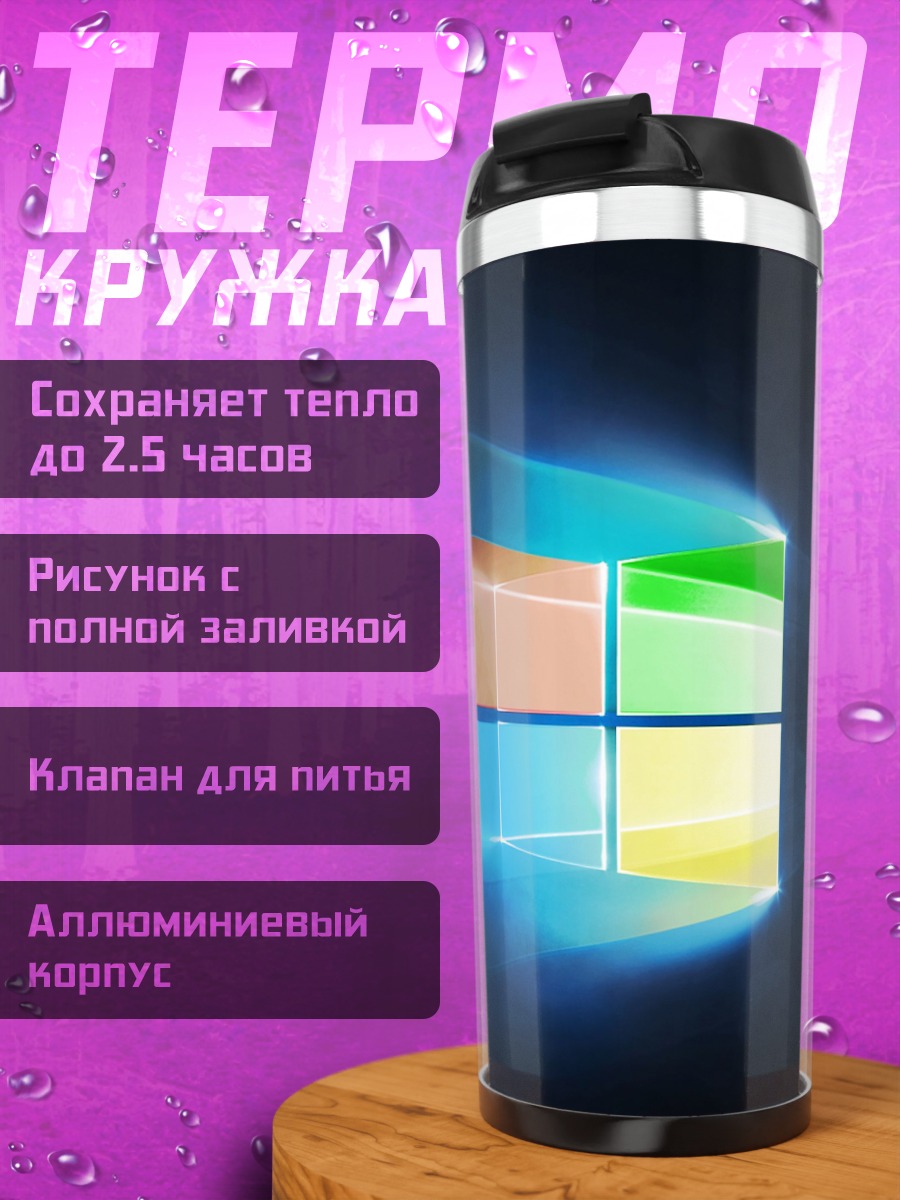 Термокружка Окно Windows 10
