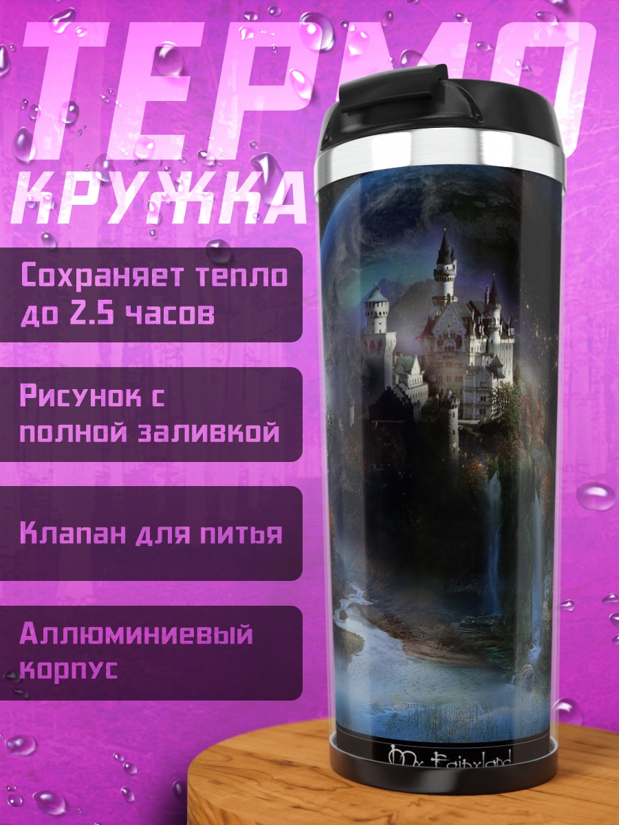 Термокружка Планета с замками