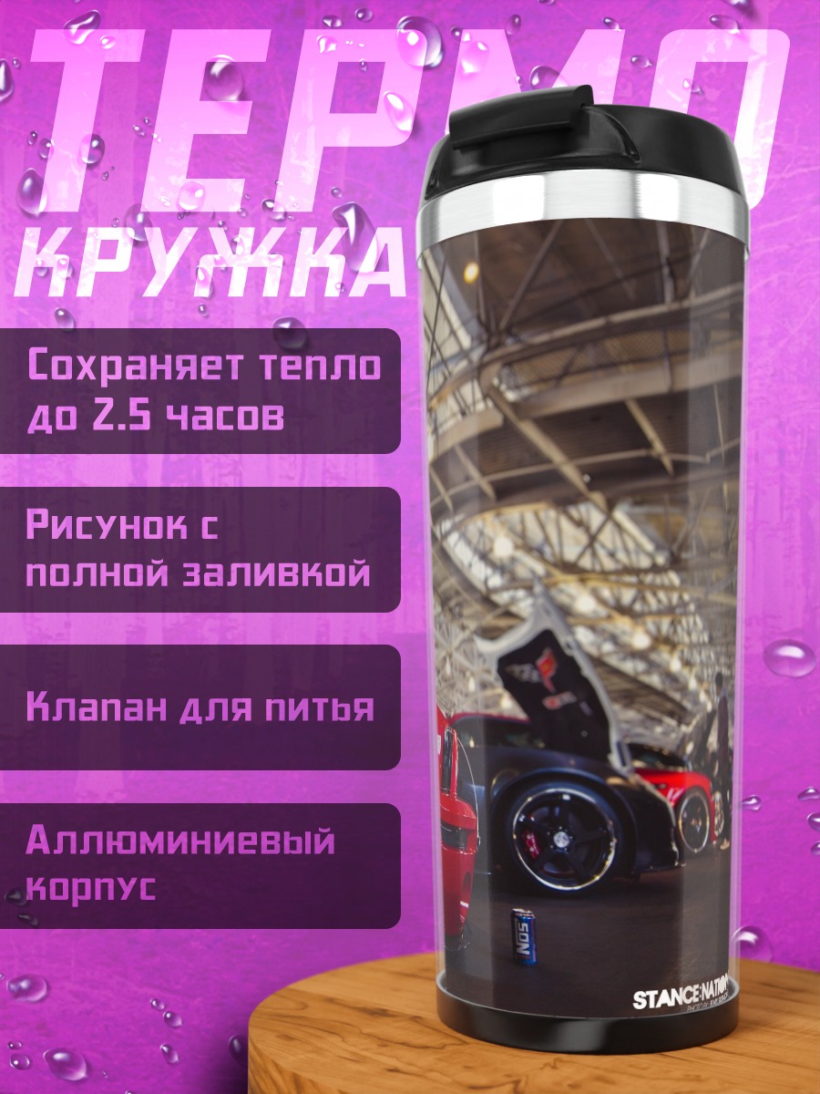 Термокружка красные маслкары