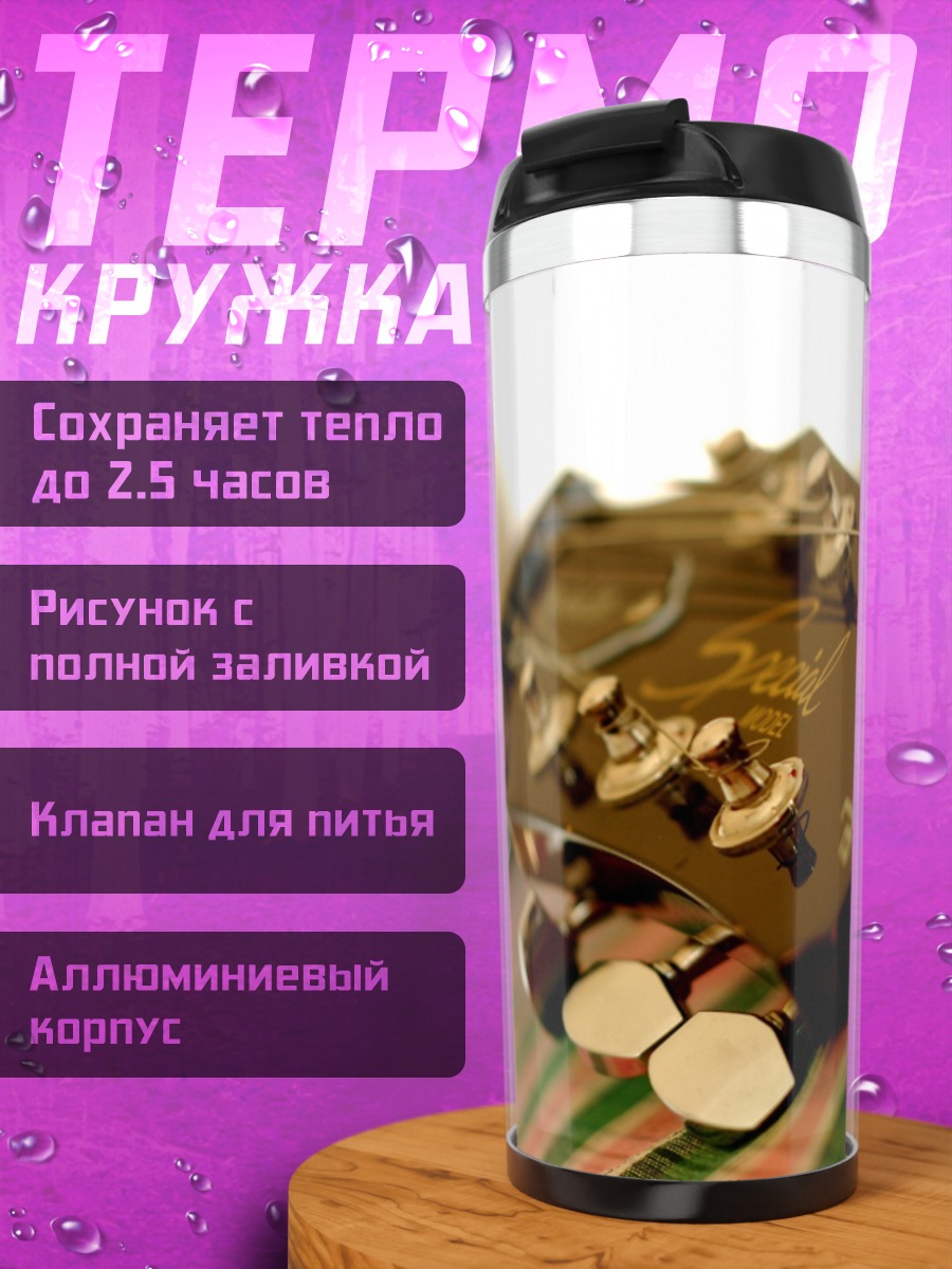 Термокружка Гриф гитары