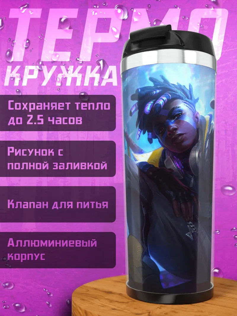 Термокружка Электрический маг