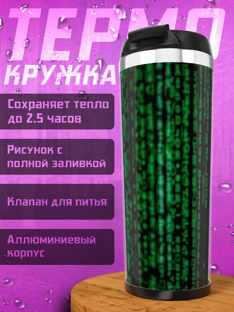 Термокружка Цифровой код