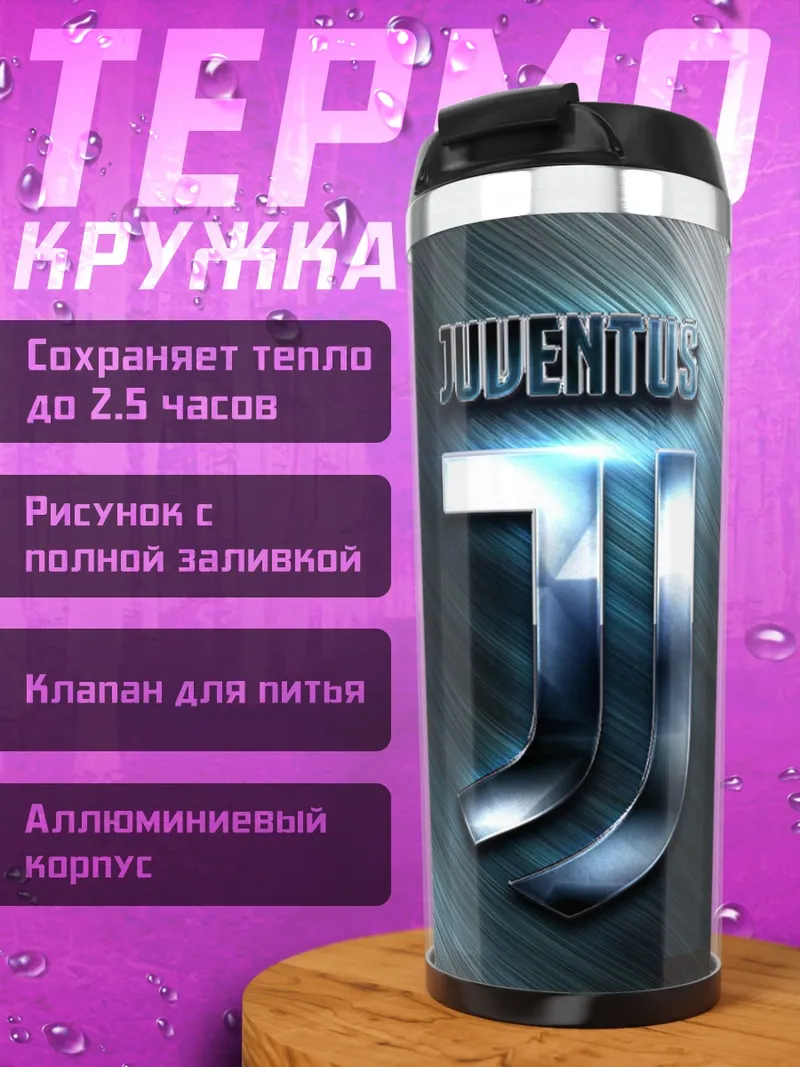 Термокружка Логотип Juventus