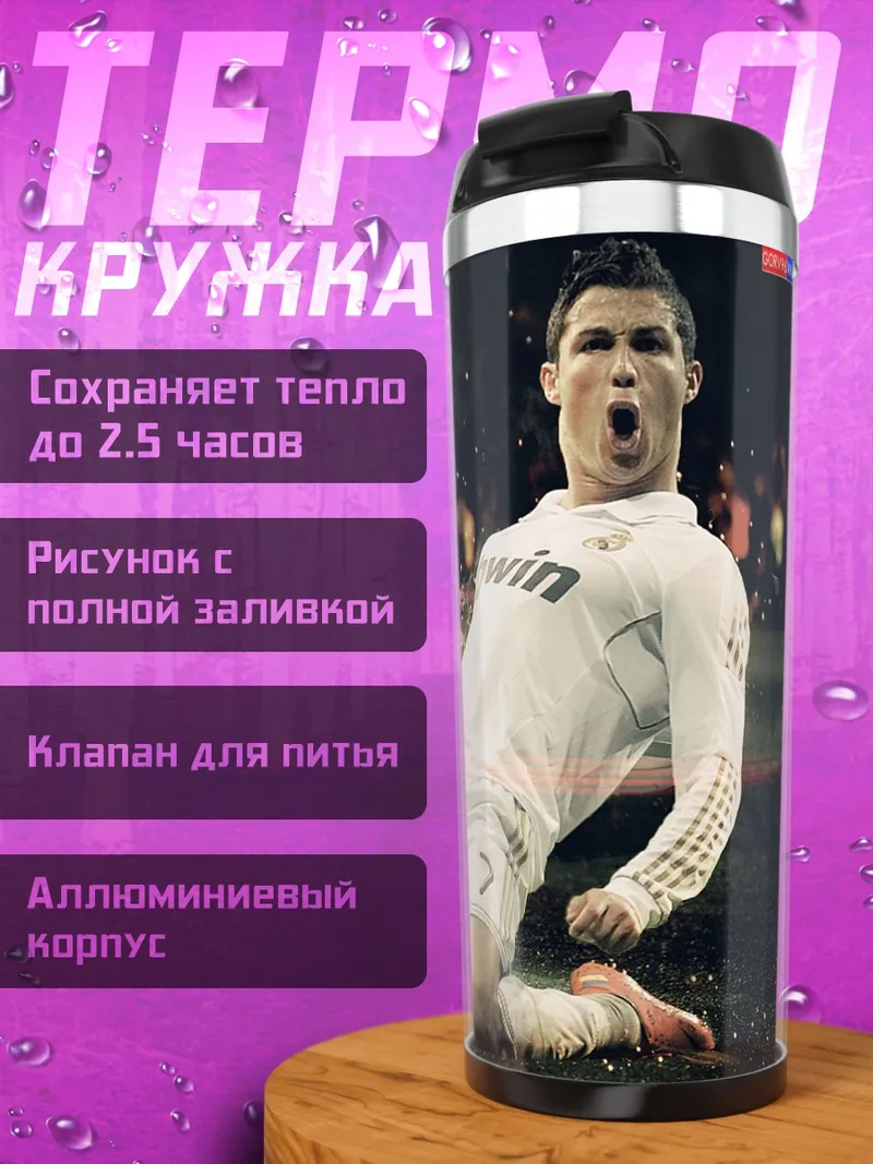 Термокружка Криштиану Роналду