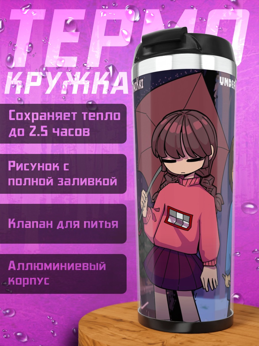 Термокружка Персонажи инди игр