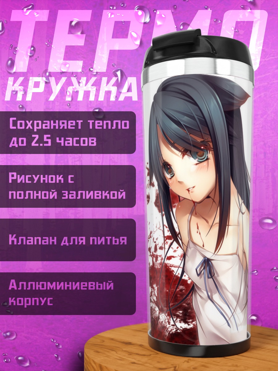 Термокружка Сая в крови