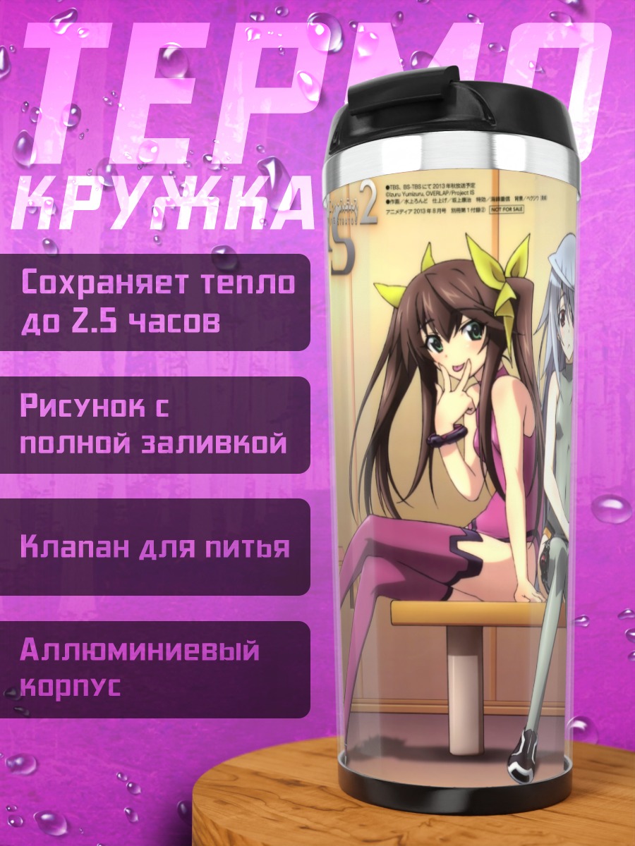 Термокружка Сесилия Алкот и подруги