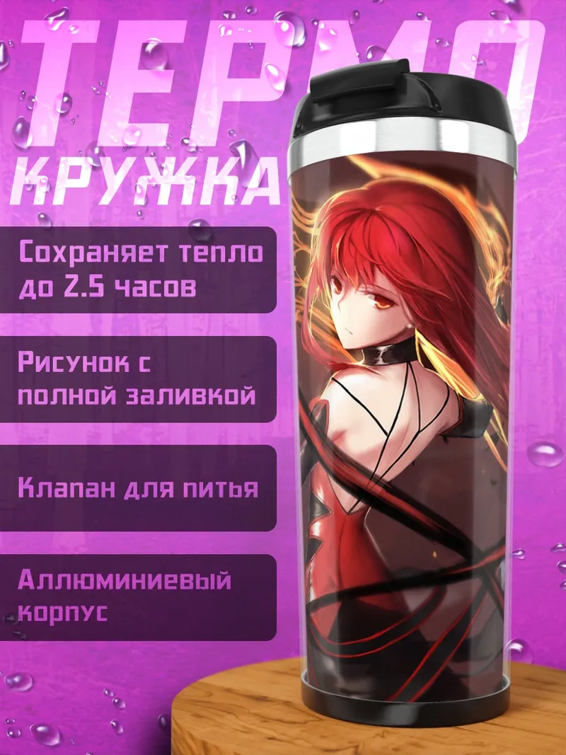 Термокружка Элесис в пламени