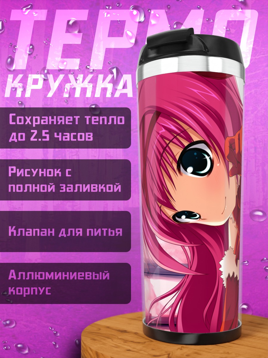 Термокружка Нокия Киномото в красном