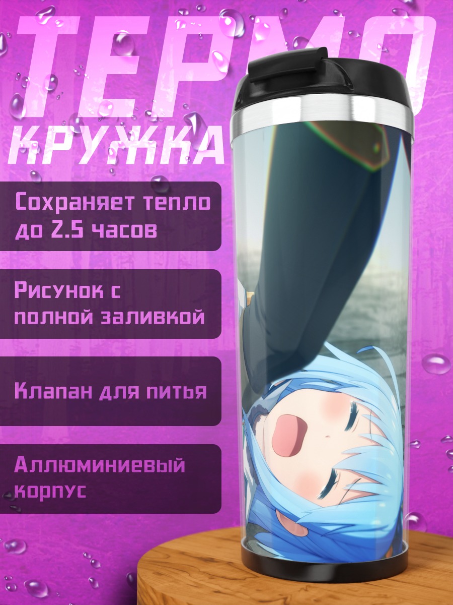 Термокружка Аква в панике