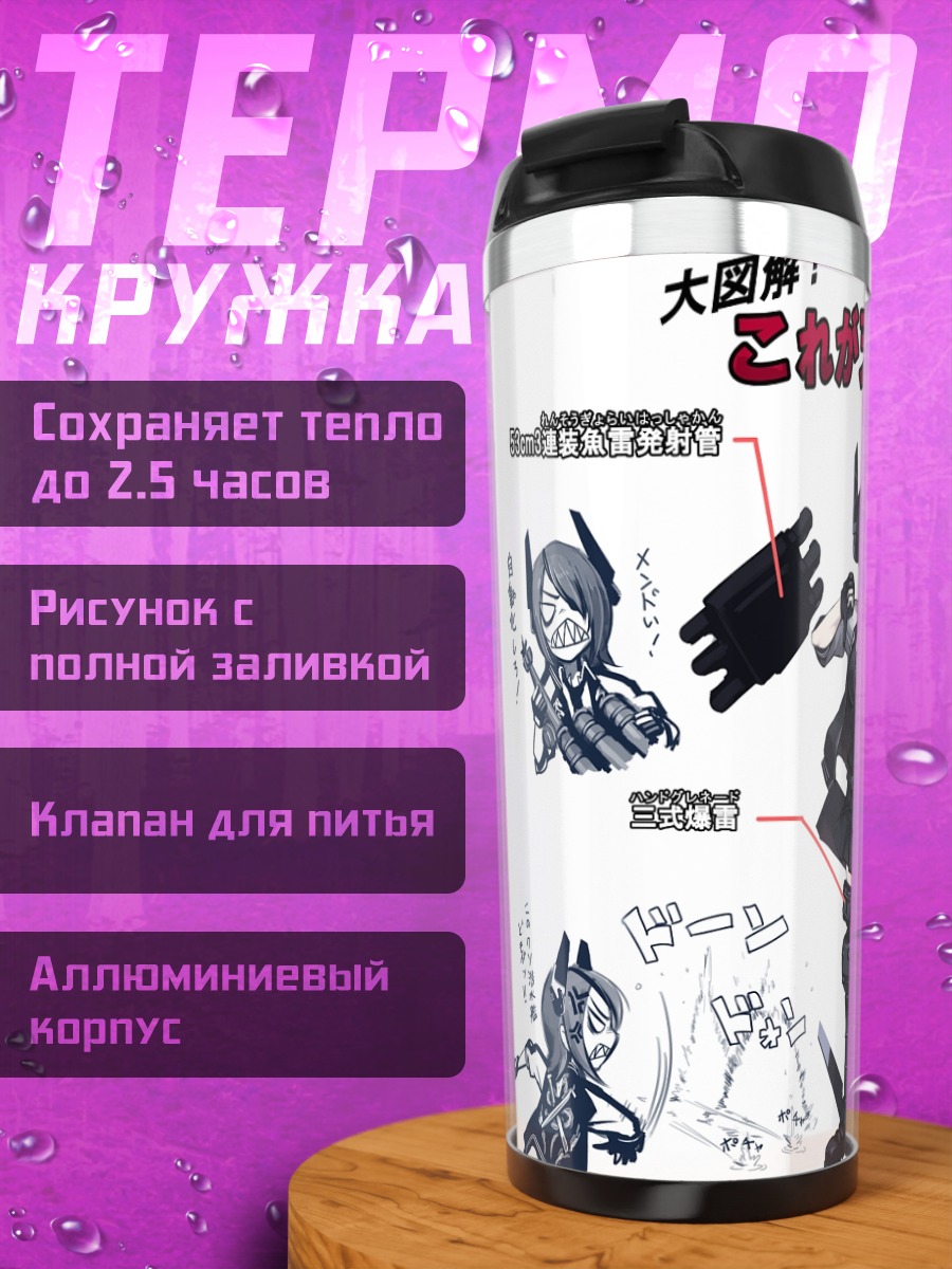 Термокружка Тенрю в бою