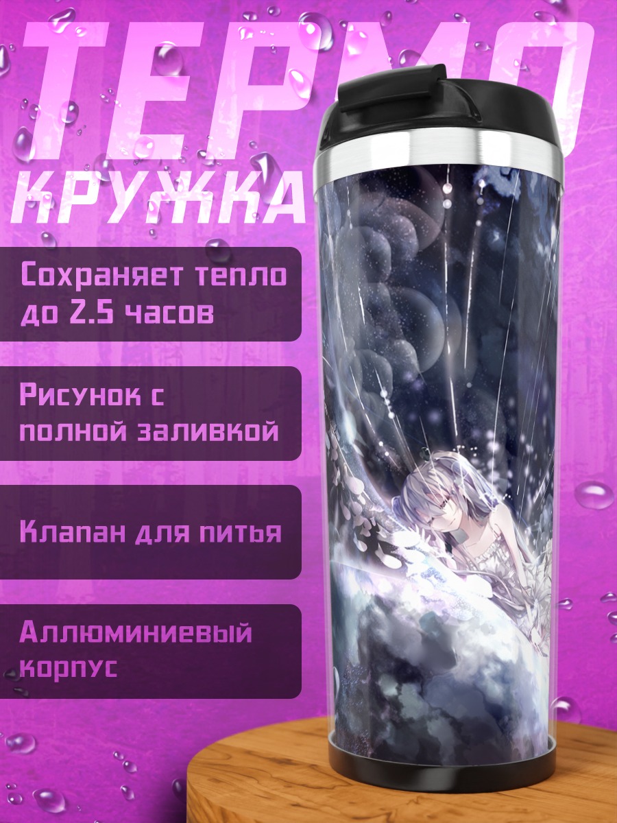 Термокружка Мику Хацунэ в космосе