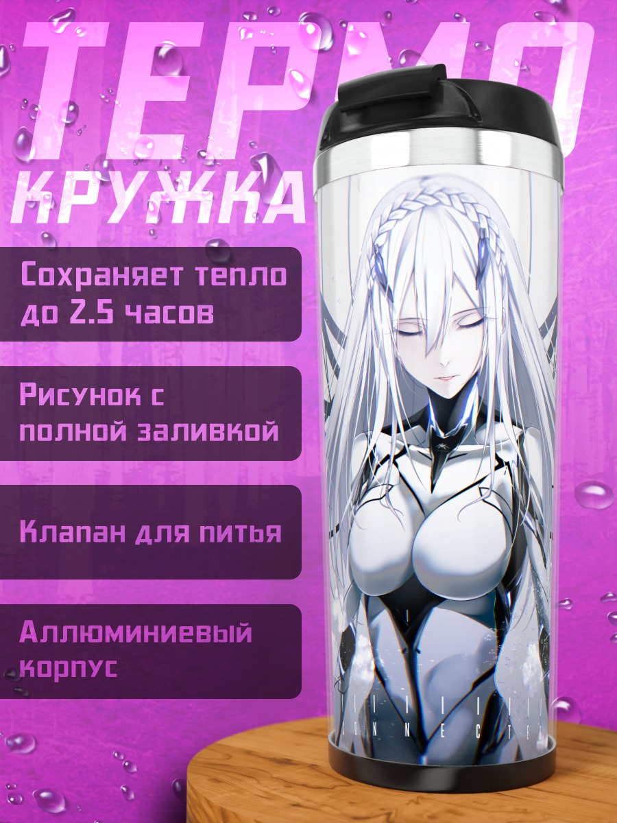 Термокружка Лучия в проводах