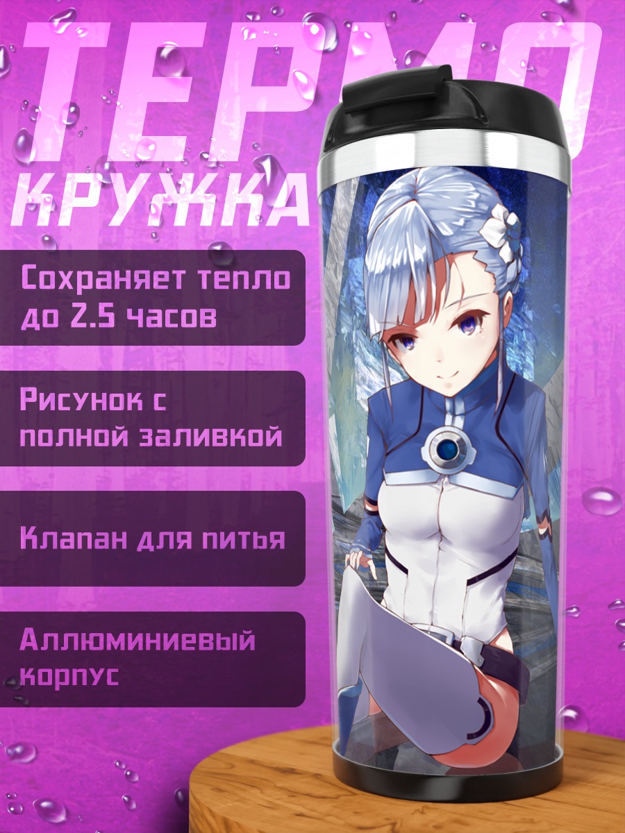 Термокружка Лаффинити в синем