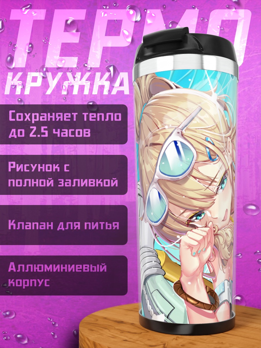 Термокружка Блондинки в бикини
