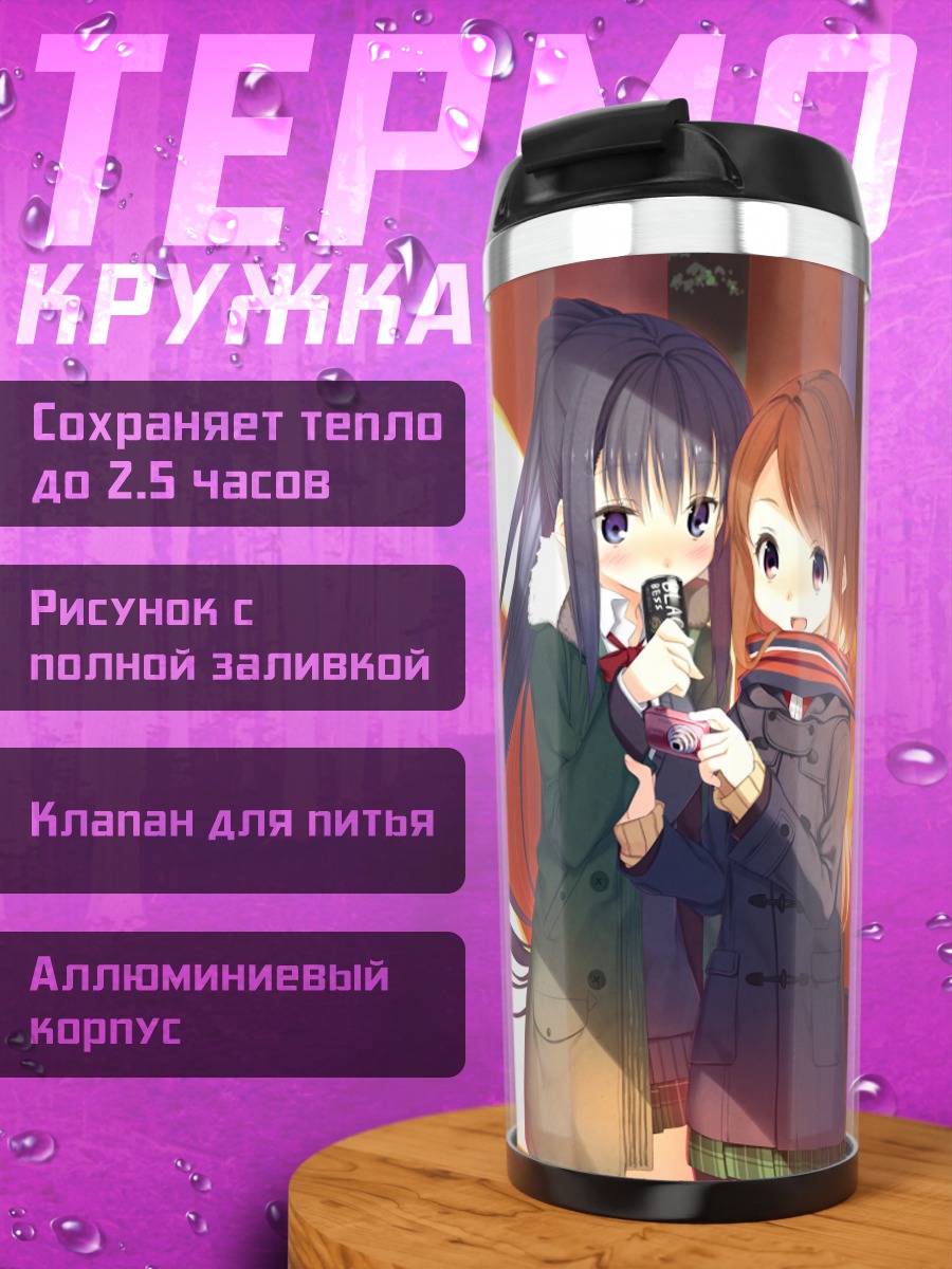 Термокружка Подруги с камерой