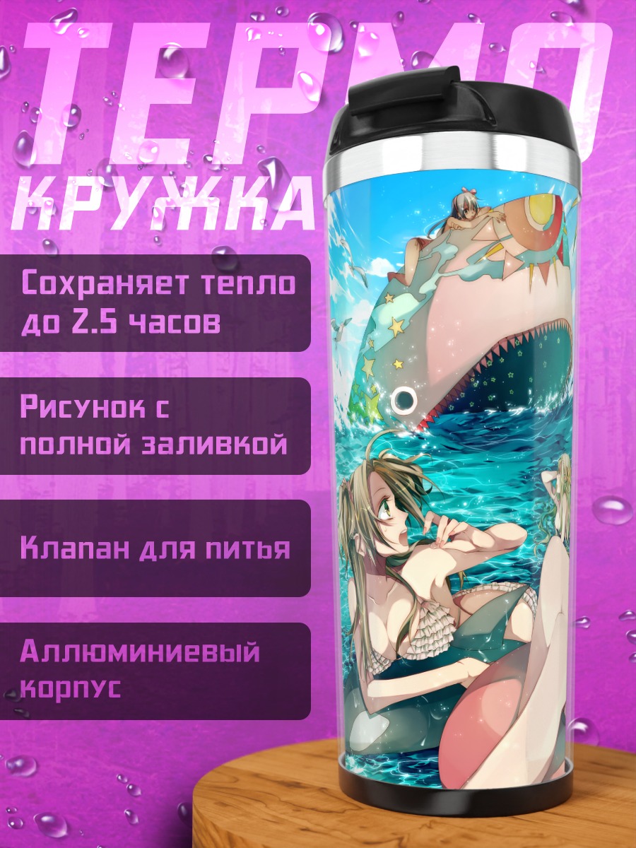 Термокружка Летний отдых у бассейна