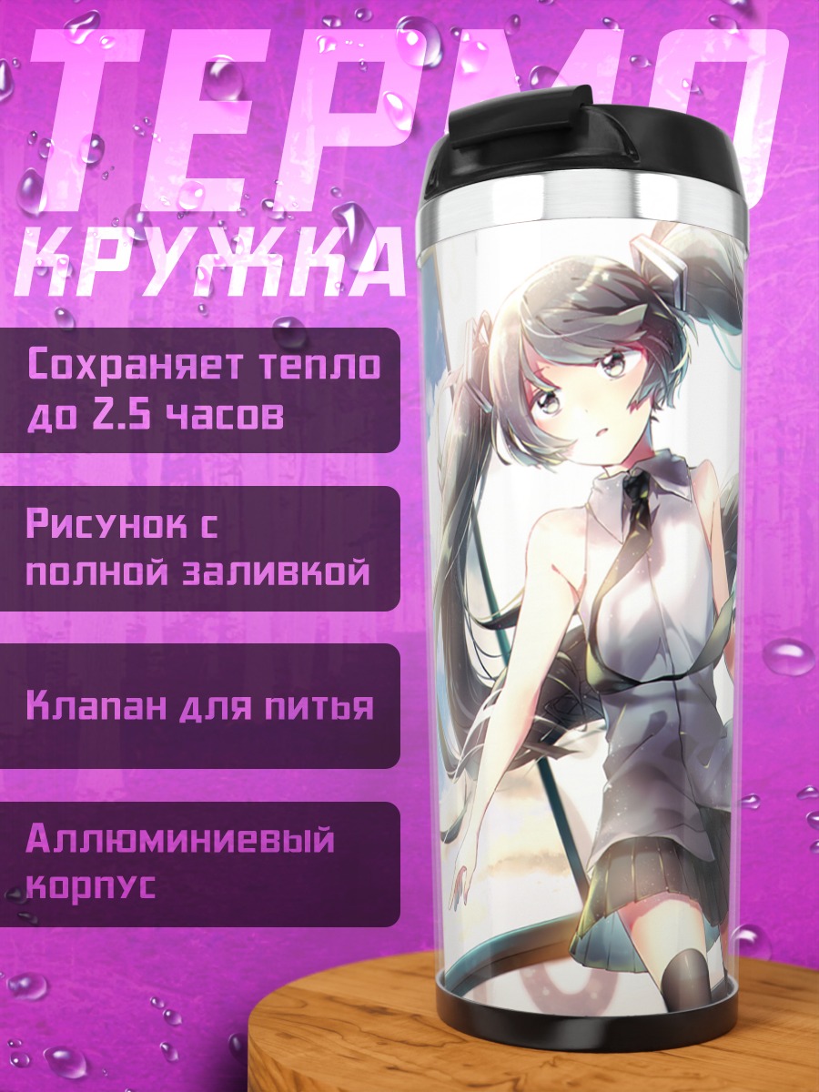 Термокружка Мику Хацунэ в цифрах